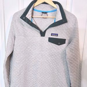 Patagonia Organic Cotton Quilt Snap-T Pullover Sweatshirt